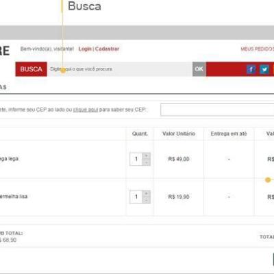 Página de Pagamento